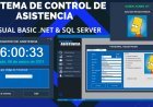 Sistema de control de asistencia en Visual Basic .NET y SQL Server
