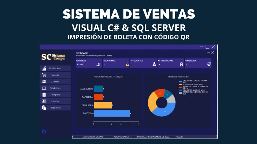 Sistema de ventas en C# y SQL Server con QR