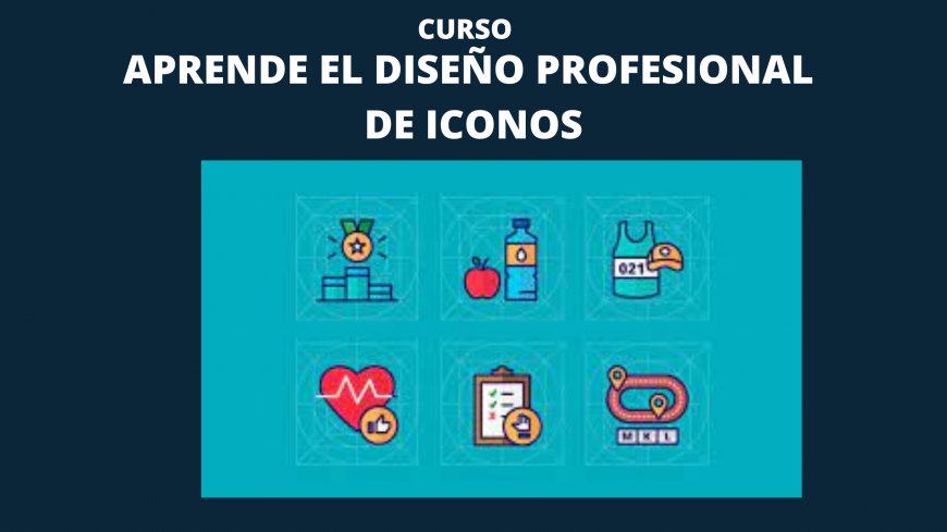 Aprende el diseño profesional de Iconos