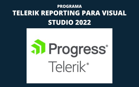 Telerik Reporting  para Visual Studio 2022