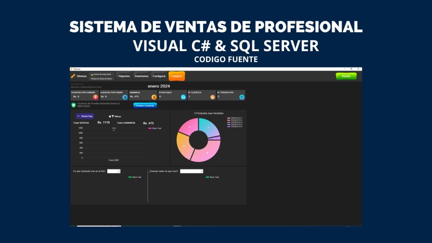 Sistema de Ventas Profesional en C# y SQL Server