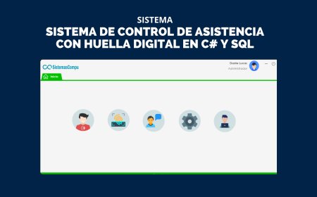 Sistema de Control de Asistencia con huella digital C# y SQL Server